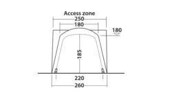 Outwell Milestone Dash Drive Away Awning -Outwell Store 111099 milestone dash drawing other4