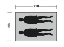 New Arrival -Outwell Store 111229 beach shelter formby drawing floorplan3