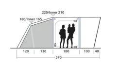 Outwell Springville 4SA Tent (2023) -Outwell Store 111275 springville 4sa drawing other4