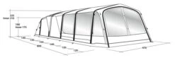 Outwell Knoxville 7SA Tent (2023) -Outwell Store 111280 knoxville 7sa drawing perspective2