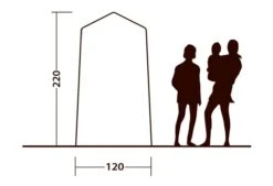 Outwell Seahaven Station Single -Outwell Store 111287 outwell seahaven comfort station single drawing other4