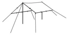 Robens Tarp 3m*3m -Outwell Store 130232 tarp 4 x 4 m drawing perspective 2 2