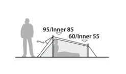 Robens Arrow Head 1 Tent (2023) 16 Robens Arrow Head 1 Tent (2023) -Outwell Store 130272 arrow head drawing other4 1