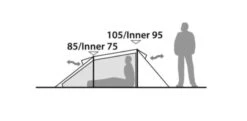 Robens Arch 2 Tent (2023) -Outwell Store 130274 arch 2 drawing other25 1