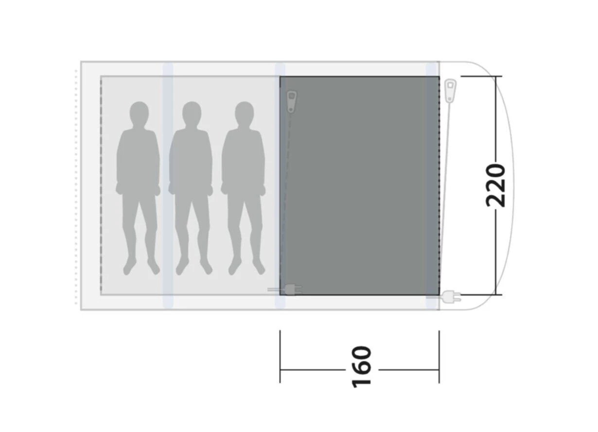 Outwell Lindale 3PA Flat Woven Carpet 3 Outwell Lindale 3PA Flat Woven Carpet - Image 3
