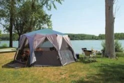 Coleman Cortes Octagon 8 Tent -Outwell Store 2000030279 cortes octagon blue lif 4