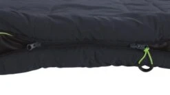 Outwell Camper Lux "L" Sleeping Bag Deep Blue (2023) -Outwell Store 230392 camper lux left side zipper feature photo2