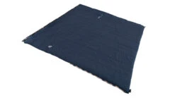 Outwell Camper Lux "L" Sleeping Bag Deep Blue (2023) -Outwell Store 230392 camper lux left side zipper feature photo5