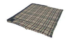 Outwell Camper Lux "R" Sleeping Bag Deep Blue (2023) -Outwell Store 230393 camper lux right side zipper feature photo6