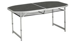Outwell Hamilton Folding Table With Adjustable Height