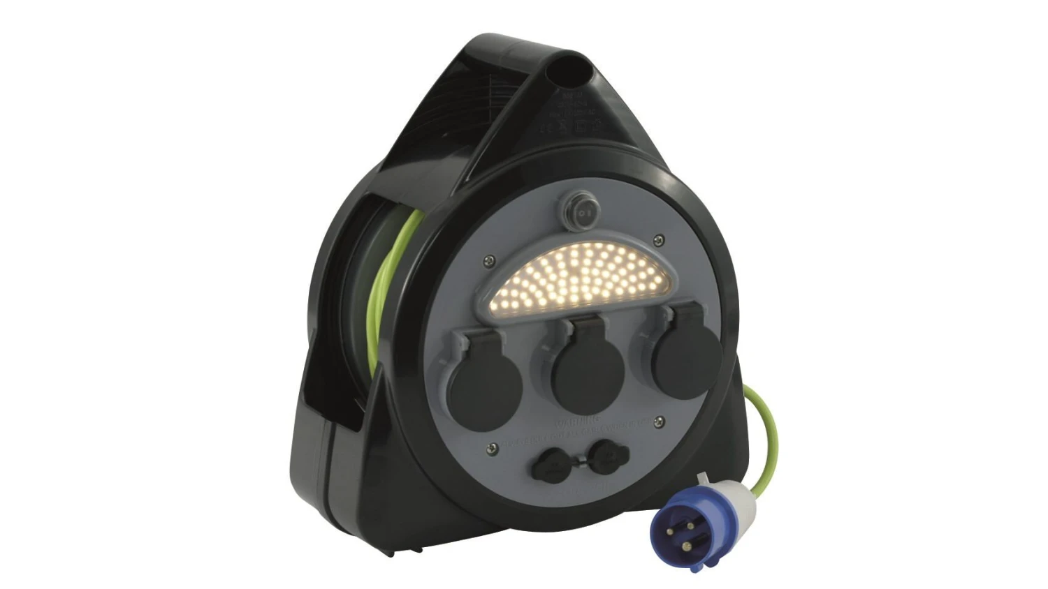 Outwell Mensa Mains 3-way Roller Kit With USB Port And Light 1 Outwell Mensa Mains 3-way Roller Kit With USB Port And Light