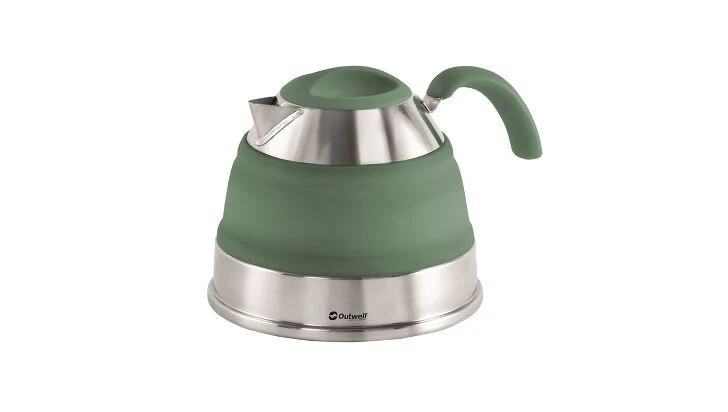 Outwell Collaps Kettle 1.5 Litre (Shadow Green) 1 Outwell Collaps Kettle 1.5 Litre (Shadow Green)