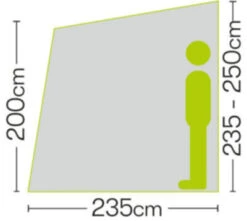 Quest Falcon Air 260 Porch Awning (2022) -Outwell Store a3501a 6 midsize 1