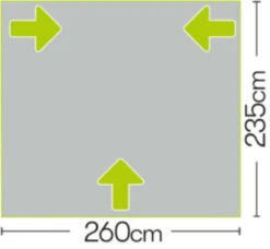 Quest Falcon Air 260 Porch Awning (2022) -Outwell Store a3501a 7 midsize 1