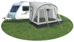 Quest Falcon 390 Poled Porch Caravan Awning (2022) -Outwell Store a3503 midsize