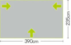 Quest Falcon Air 390 Porch Awning (2022) 9 Quest Falcon Air 390 Porch Awning (2022) -Outwell Store a3503a 7 midsize