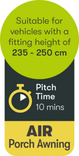 Quest Falcon Air 390 Porch Awning (2022) 5 Quest Falcon Air 390 Porch Awning (2022) - Image 5