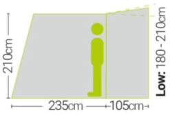 Quest Falcon 300 Poled Drive Away Awning Low (2022) -Outwell Store a3507 6 midsize