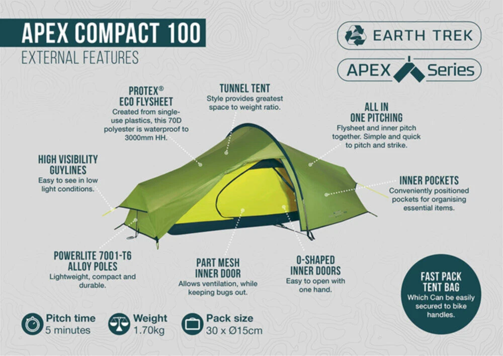 Vango Apex Compact 300 (2023) 2 Vango Apex Compact 300 (2023) - Image 2