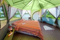 Coleman Cortes Octagon 8 Tent -Outwell Store cortes octagon lif 3