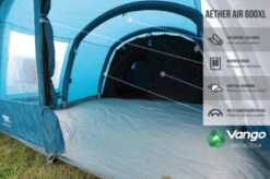 Vango Airbeam Vango Aether Air 600XL Tent (2022) -Outwell Store earth collection airbeam infographics call outs7