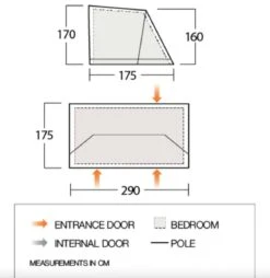 Vango Airbeam Vango Studio Large For Anantara IV (TA010) -Outwell Store floorplan studio l 1