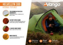 Vango Helvellyn 300 Tent (2022) 12 Vango Helvellyn 300 Tent (2022) -Outwell Store helvellyn 3002