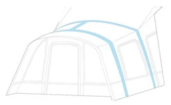 Westfield Neptune 400 Performance Air Drive Away Awning Mid - XXhigh (240 -320cm) -Outwell Store neptune 8 midsize