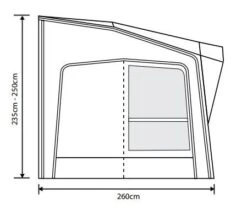 Outdoor Revolution Esprit Pro X 390 Caravan Awning 9 Outdoor Revolution Esprit Pro X 390 Caravan Awning -Outwell Store orca3030 fl1