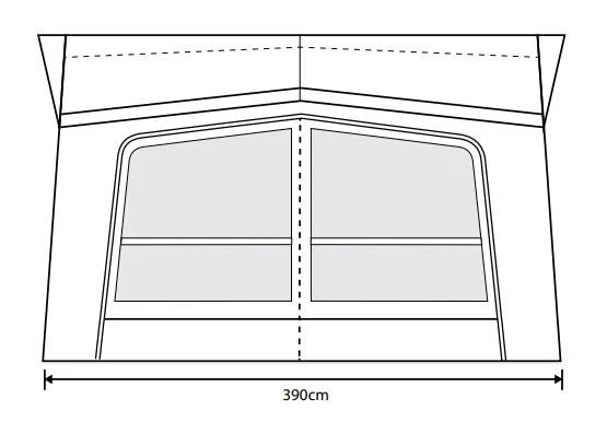 Outdoor Revolution Esprit Pro X 390 Caravan Awning 5 Outdoor Revolution Esprit Pro X 390 Caravan Awning - Image 5