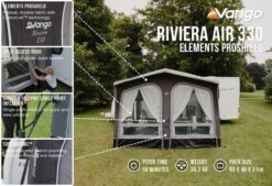Vango Airbeam Vango Riviera Air 330 Elements ProShield Caravan Awning (2023) 14 Vango Airbeam Vango Riviera Air 330 Elements ProShield Caravan Awning (2023) -Outwell Store riviera air 330 eps