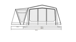 Outdoor Revolution O-Zone 8.0 Safari Lodge Tent -Outwell Store safari lodge floorplans 2