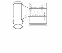 Outdoor Revolution Movelite T3E Low Awning (180-220cm) 12 Outdoor Revolution Movelite T3E Low Awning (180-220cm) -Outwell Store t3e floor