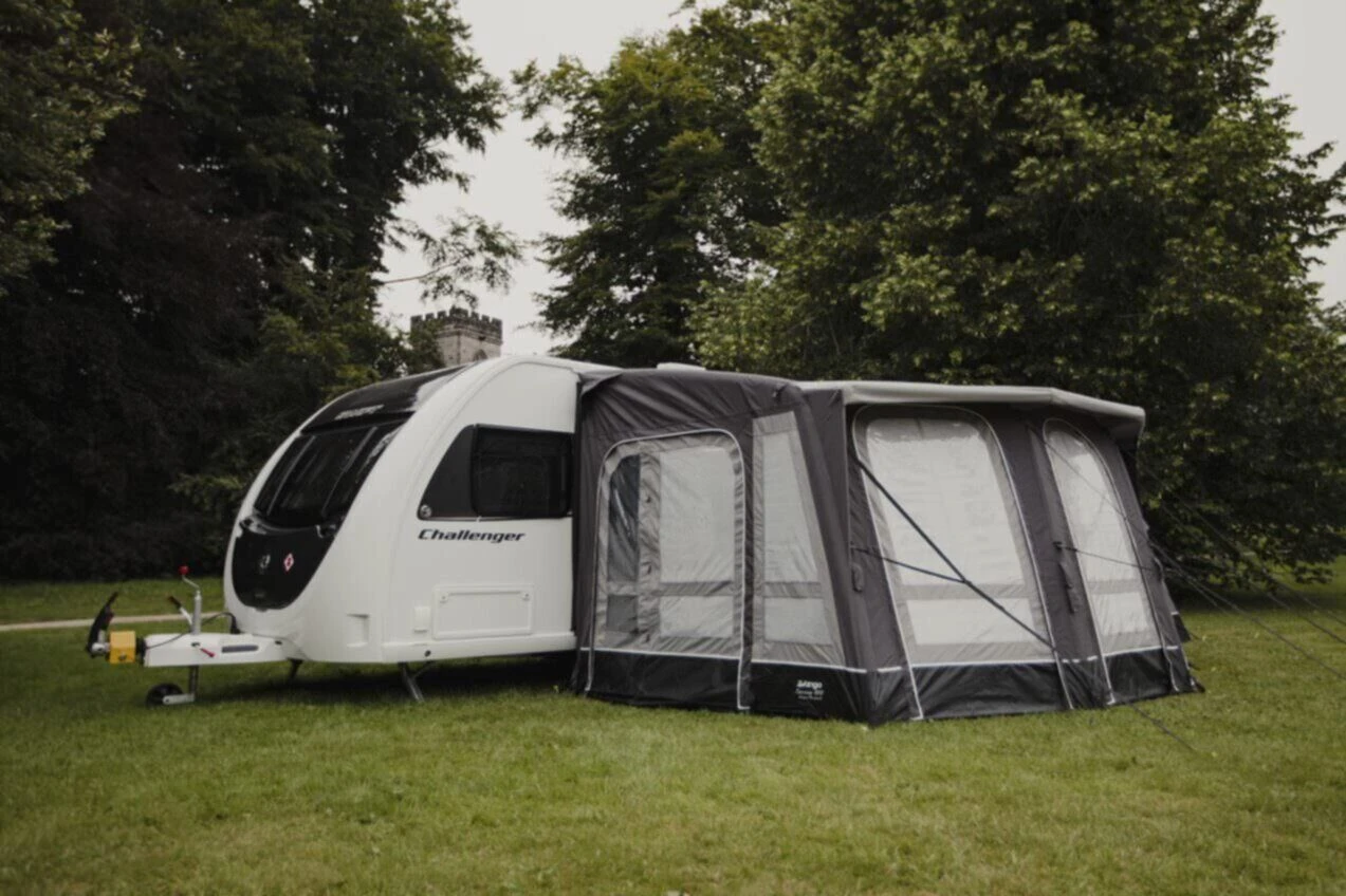 Vango Airbeam Vango Tuscany Air 400 Elements Proshield Caravan Awning (2023) 1 Vango Airbeam Vango Tuscany Air 400 Elements Proshield Caravan Awning (2023)