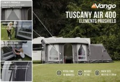 Vango Airbeam Vango Tuscany Air 400 Elements Proshield Caravan Awning (2023) 13 Vango Airbeam Vango Tuscany Air 400 Elements Proshield Caravan Awning (2023) -Outwell Store tuscany air 400 eps 1