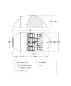 New Arrival -Outwell Store vango 2021 tents floorplan mokala 450