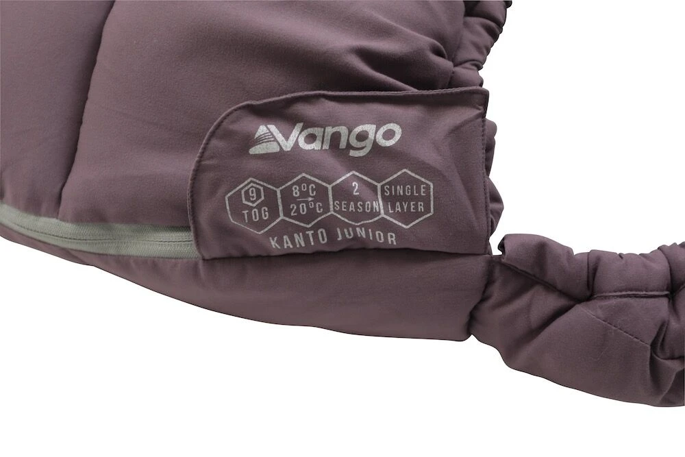 Vango Kanto Junior Sleeping Bag 3 Vango Kanto Junior Sleeping Bag - Image 3