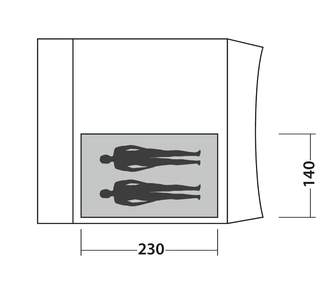 Easy Camp Wimberly Inner Tent 2 Easy Camp Wimberly Inner Tent - Image 2